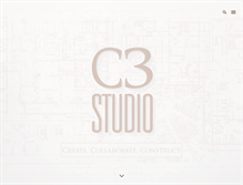 Tablet Screenshot of c3studiollc.com